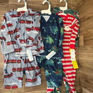 Carters toddler pajama bundle 18M